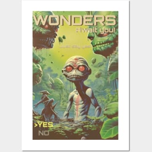 Wonder Awaits Just Say Yes! Posters and Art